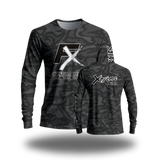 Grey Blue Camo Performance Shirt