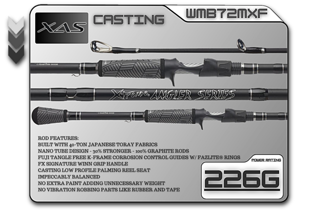 WMB72MXF 7'2" Medium Xtra Fast