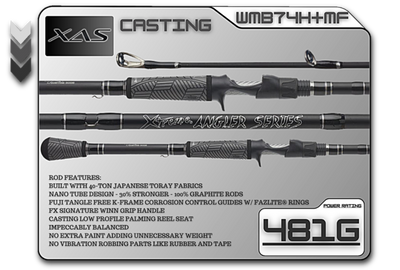 WMB74H+MF 7'4" Heavy-Plus Mod-Fast