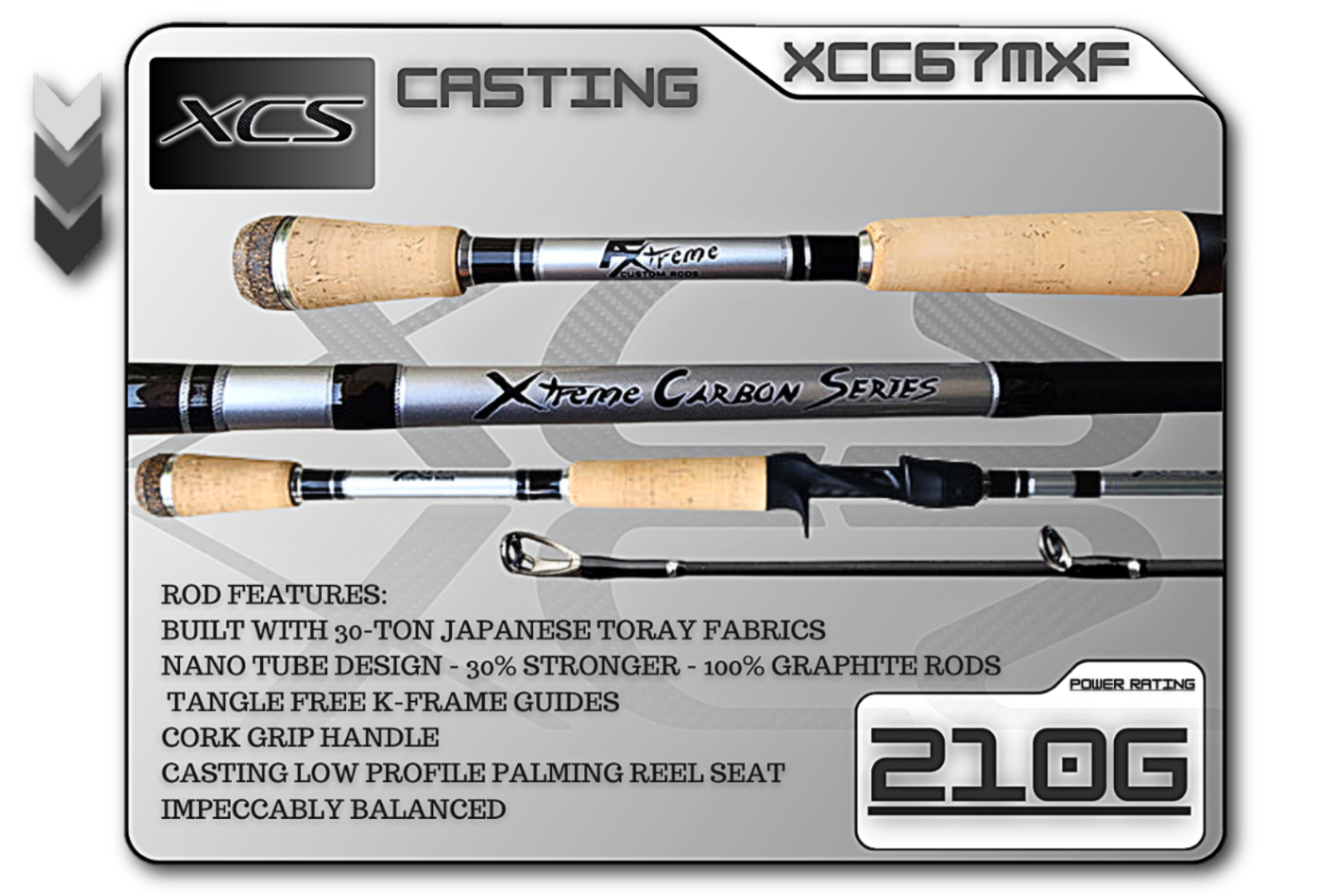 Buy Best 6'7 Medium X-Fast Rods from FX Custom Rods – Fx Custom Rods