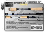 XCCB75MHMF (245G) 7'5" Medium Heavy Mod-Fast **Cranking**