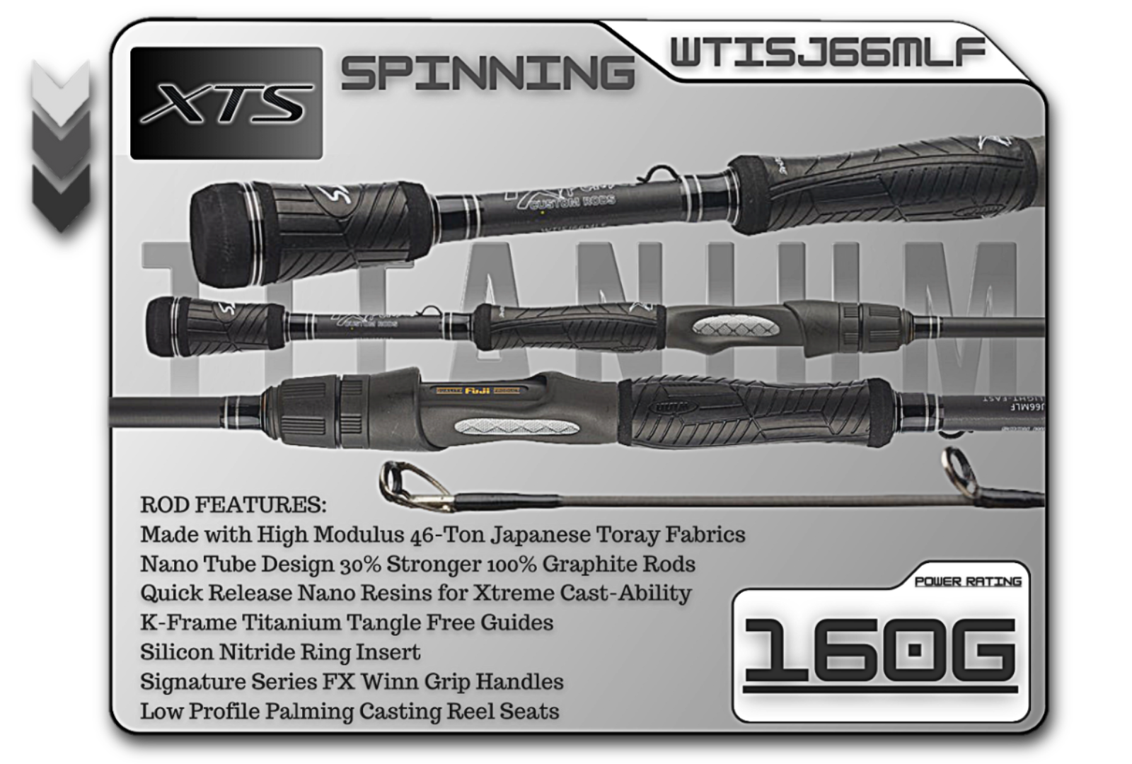 Buy 6'6 Medium Light Fast Spinning Rod From FX Custom Rods – Fx Custom Rods