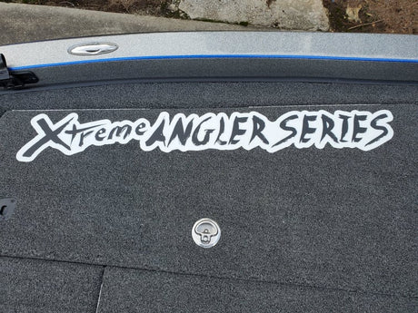 "XTREME ANGLER SERIES" CARPET DECAL-Fx Custom Rods