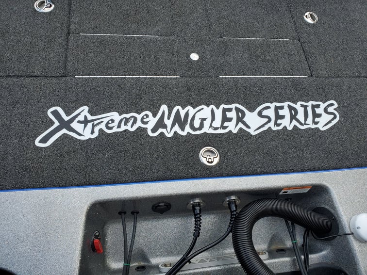"XTREME ANGLER SERIES" CARPET DECAL-Fx Custom Rods