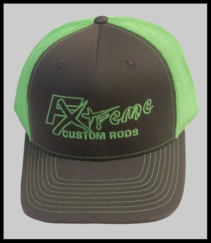 Charcoal/Neon Green Snapback