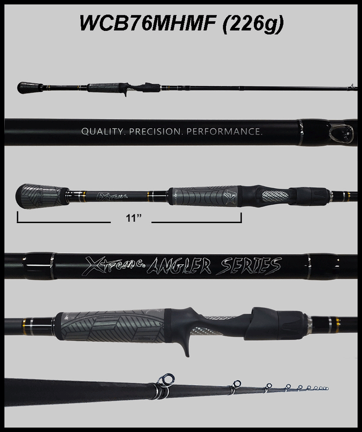 WCB76MHMF 7'6" Medium Hvy Mod-Fast **Cranking**