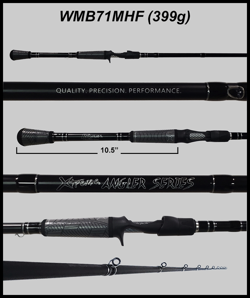 FX Custom Rods 7'1 Medium Heavy Fast Casting Rod Casting Rod