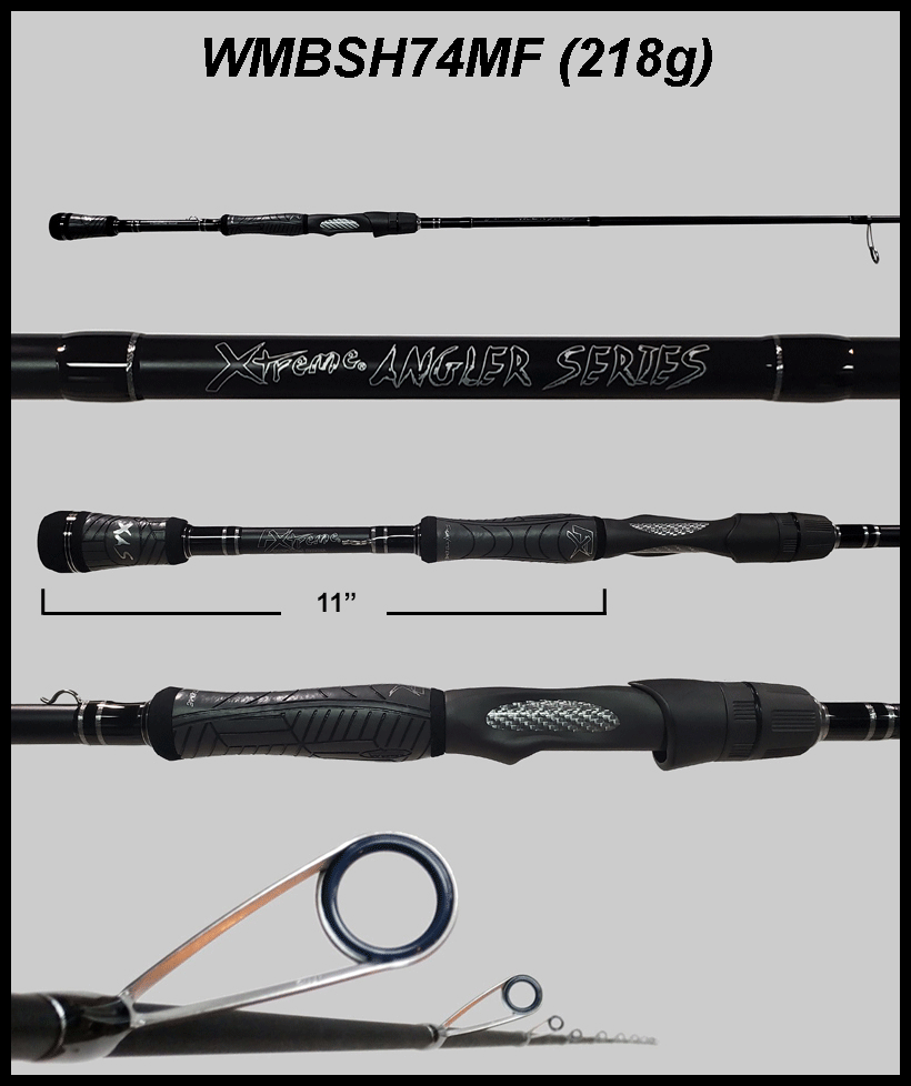 WMBSH74MF 7'4 Medium Fast – Fx Custom Rods