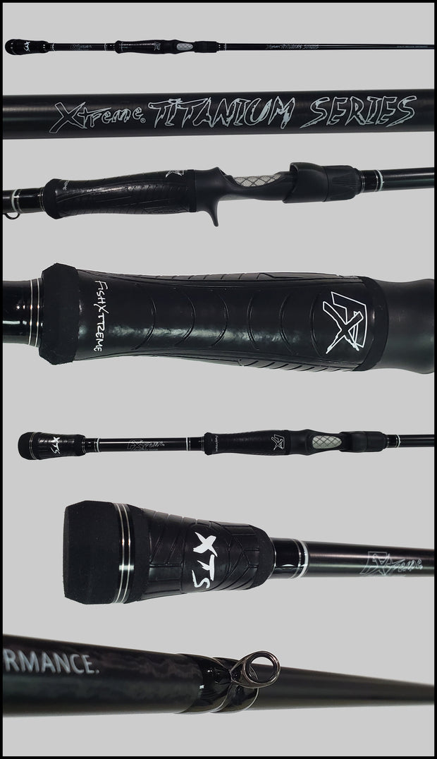 WTI71MHF 7'1" Medium Heavy Fast Casting Rod **TITANIUM SERIES**-Fx Custom Rods
