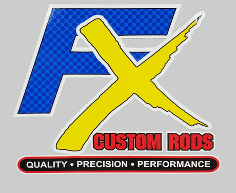 VINYL DECAL COLOR 6 x 7.5 – Fx Custom Rods